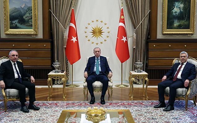 Ərdoğan Kamran Əliyevi qəbul etdi