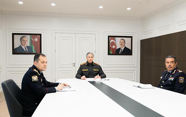 Vilayət Eyvazov əməliyyat müşavirəsi keçirdi