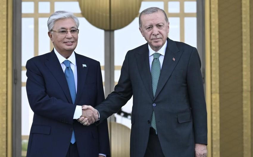 Ərdoğanla Tokayev arasında görüş keçirilir
