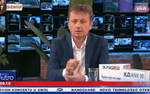 Serbiyalı nazir efirdə insult keçirdi - VİDEO