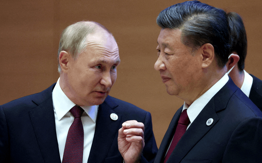 Putinlə Çin lideri arasında telefon danışığı oldu