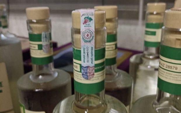 Saxta spirtli içkilər satan market aşkarlandı