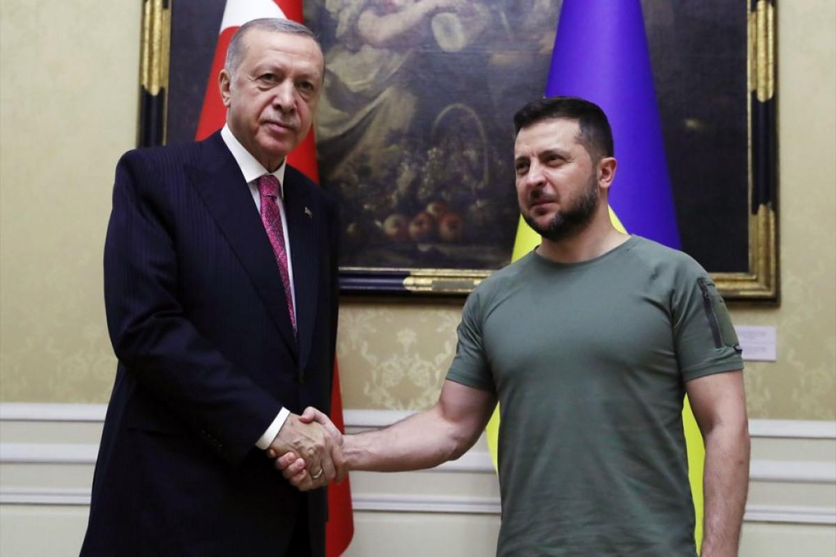 Ərdoğan Zelenskiylə danışıb