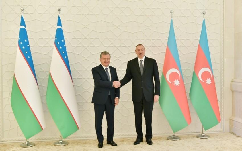 Şavkat Mirziyoyev Prezident İlham Əliyevə məktub ünvanladı
