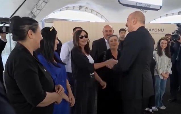 Prezidentlə xanımı arasında maraqlı zarafat – VİDEO