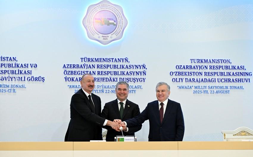 Azərbaycan, Türkmənistan və Özbəkistan birgə müəssisələr yaradacaq