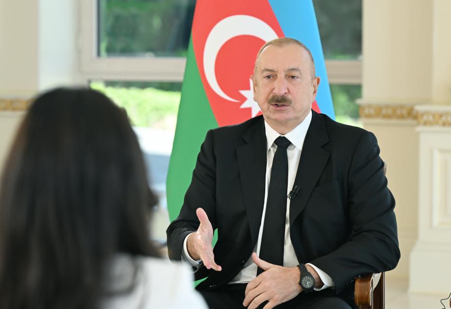 Prezident İlham Əliyev: Rusiya ilə münasibətlərin korlanmasına görə məsuliyyət bizim üzərimizə düşmür