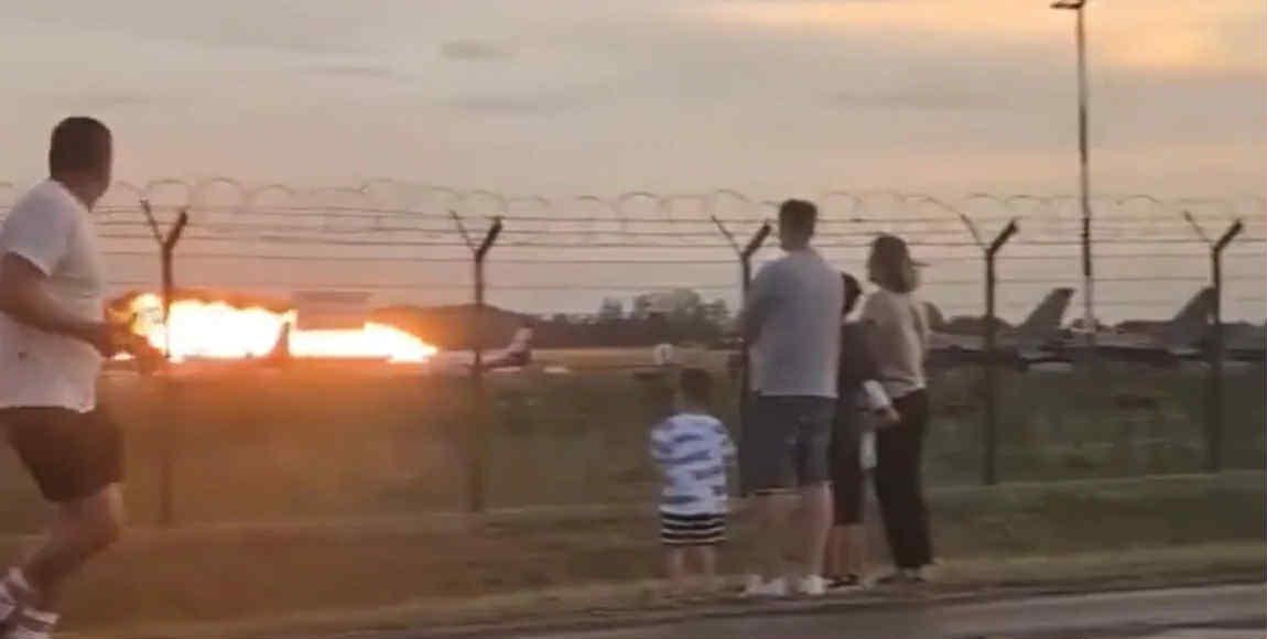 Polşada təyyarə qəzaya uğradı: Ölən var