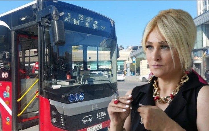 Mətanət avtobus sürücülərindən şikayət etdi
