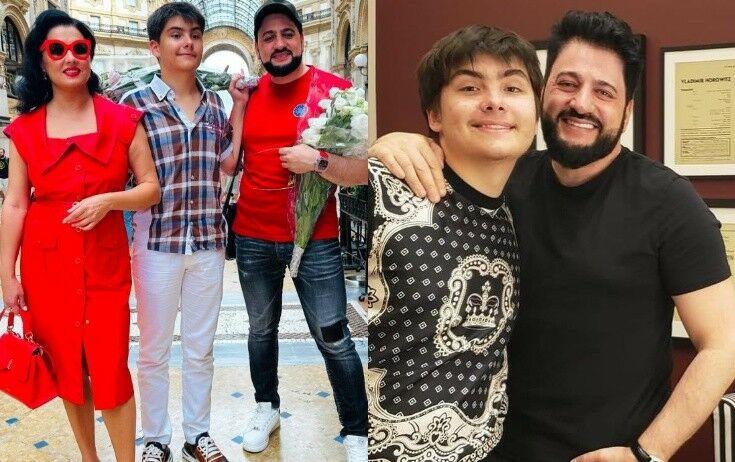 Xalq artisti ögey oğlunu belə təbrik etdi - FOTOLAR