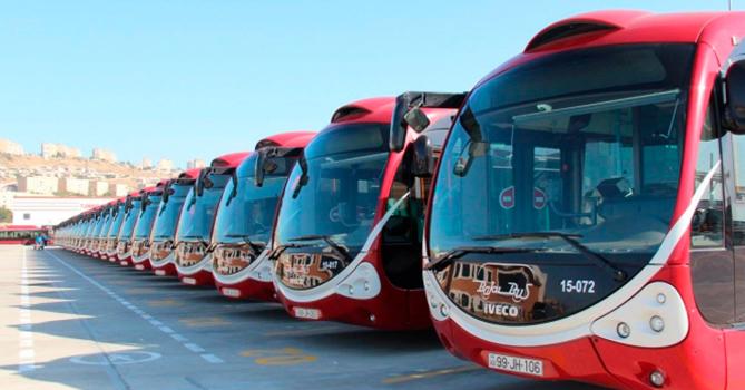 Bir sıra avtobus marşrutunun hərəkət sxemi dəyişdirilir