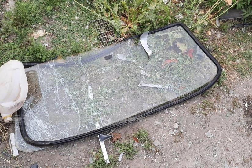 Gəncədə mikroavtobus və minik avtomobili toqquşub, xəsarət alanlar var