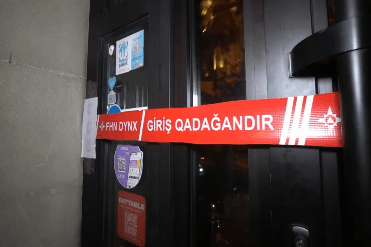 Bakıda məşhur klub BAĞLANDI - FOTOLAR
