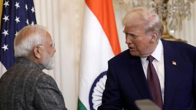 Tramp Modi ilə görüşdü