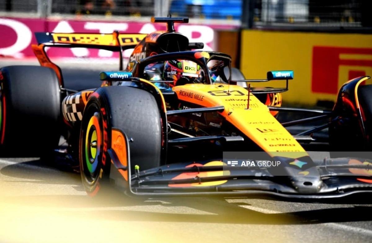 “Formula 1”: Sərbəst yürüşü Norris lider tamamlayıb