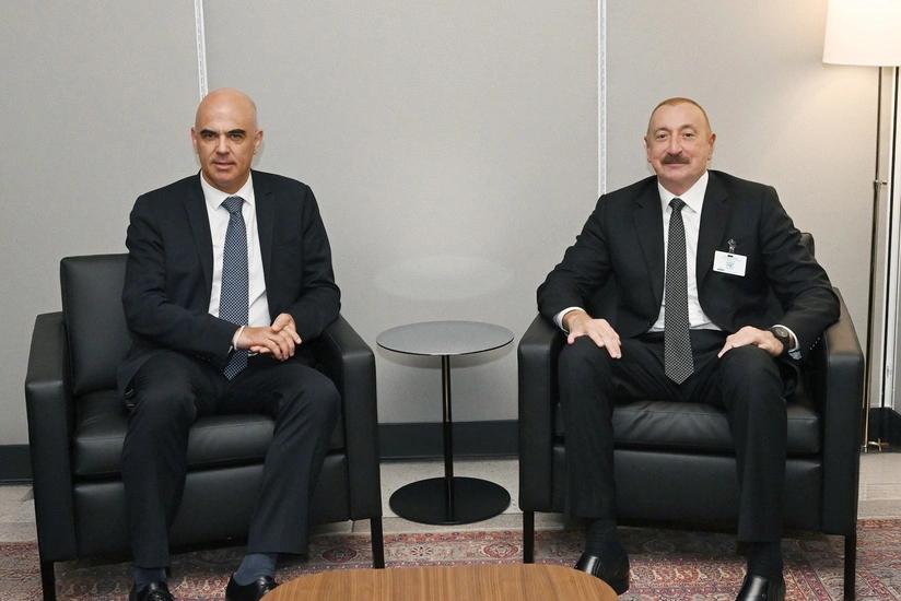 Əliyev Avropa Şurasının baş katibi ilə görüşdü