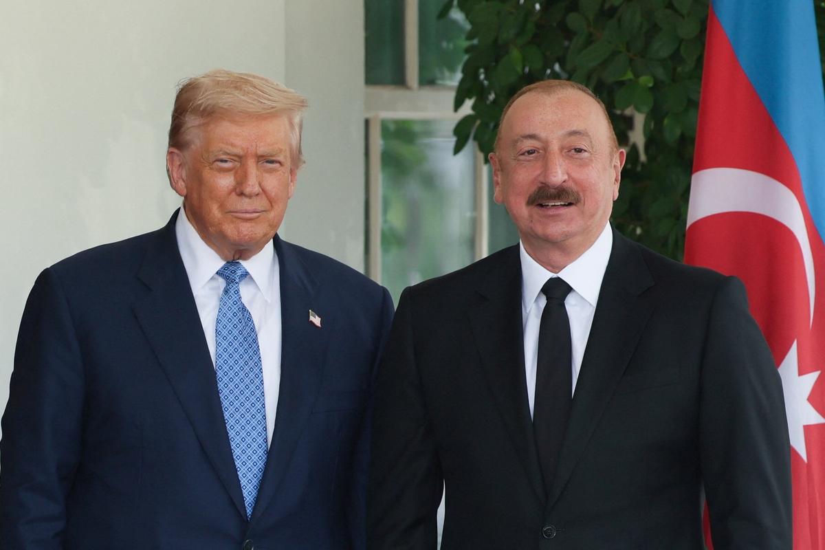 Trampdan İlham Əliyevə: “Mən Sizinlə həqiqətən fəxr edirəm” - FOTO