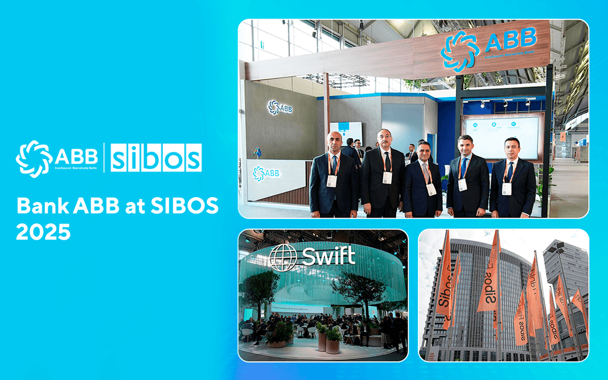 “ABB SIBOS 2025” beynəlxalq konfransında!