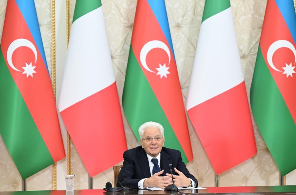 İtaliya Prezidentinin Azərbaycana səfəri BAŞA ÇATDI
