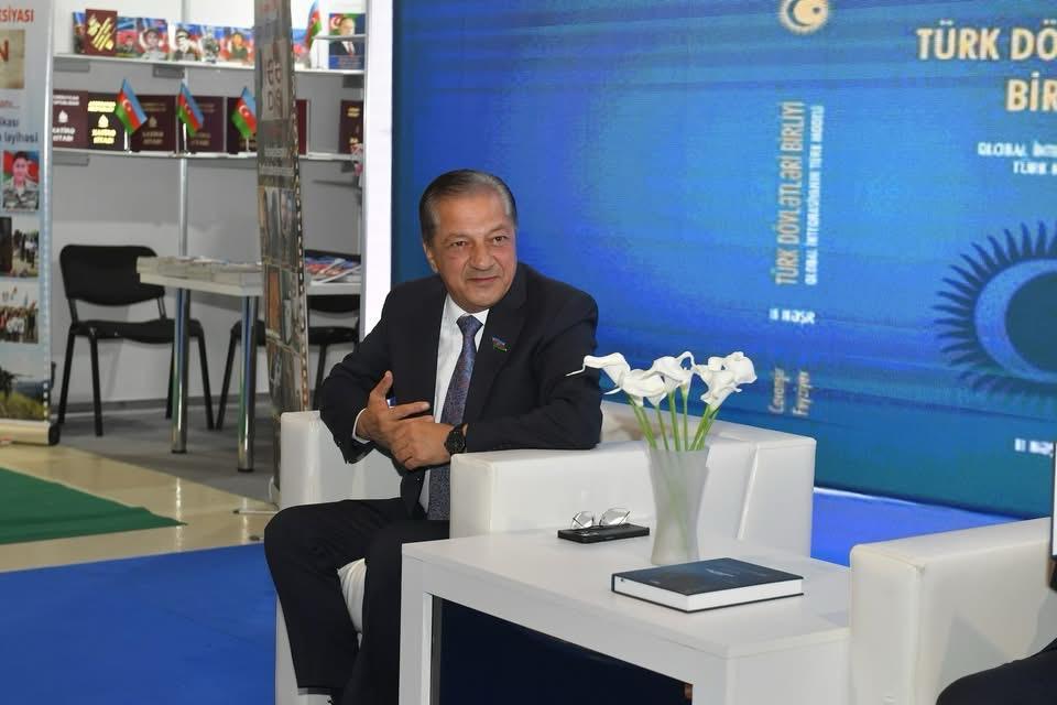 Millət vəkili Cavanşir Feyziyevin “Türk Dövlətləri Birliyi” kitabının təqdimatı oldu- FOTOLAR