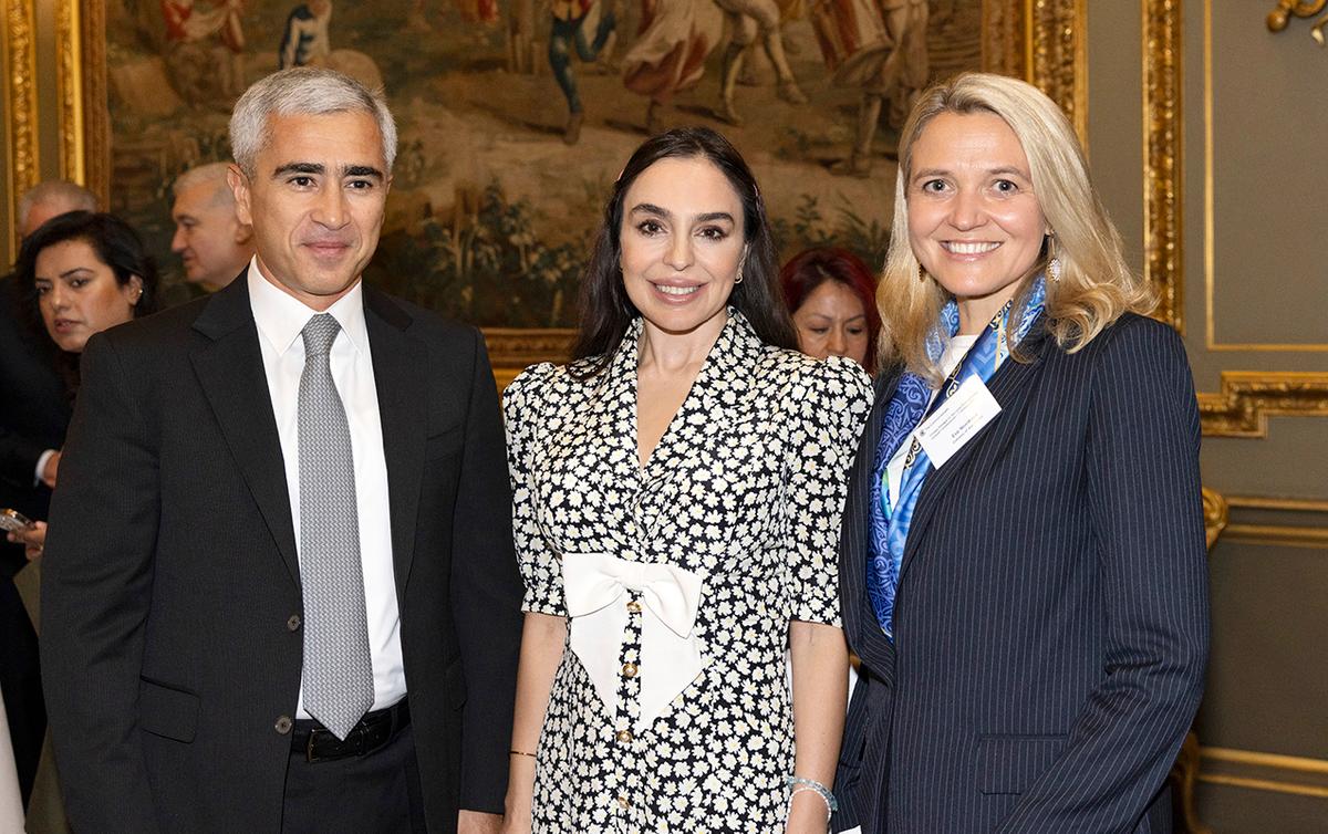 Leyla Əliyeva Londonda yüksək səviyyəli iqlim dialoqunda - FOTOLAR