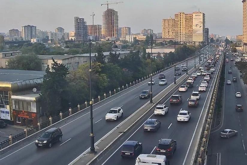 Bakının 12 istiqamətində tıxac var