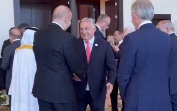 Orban İlham Əliyevi belə salamladı – VİDEO