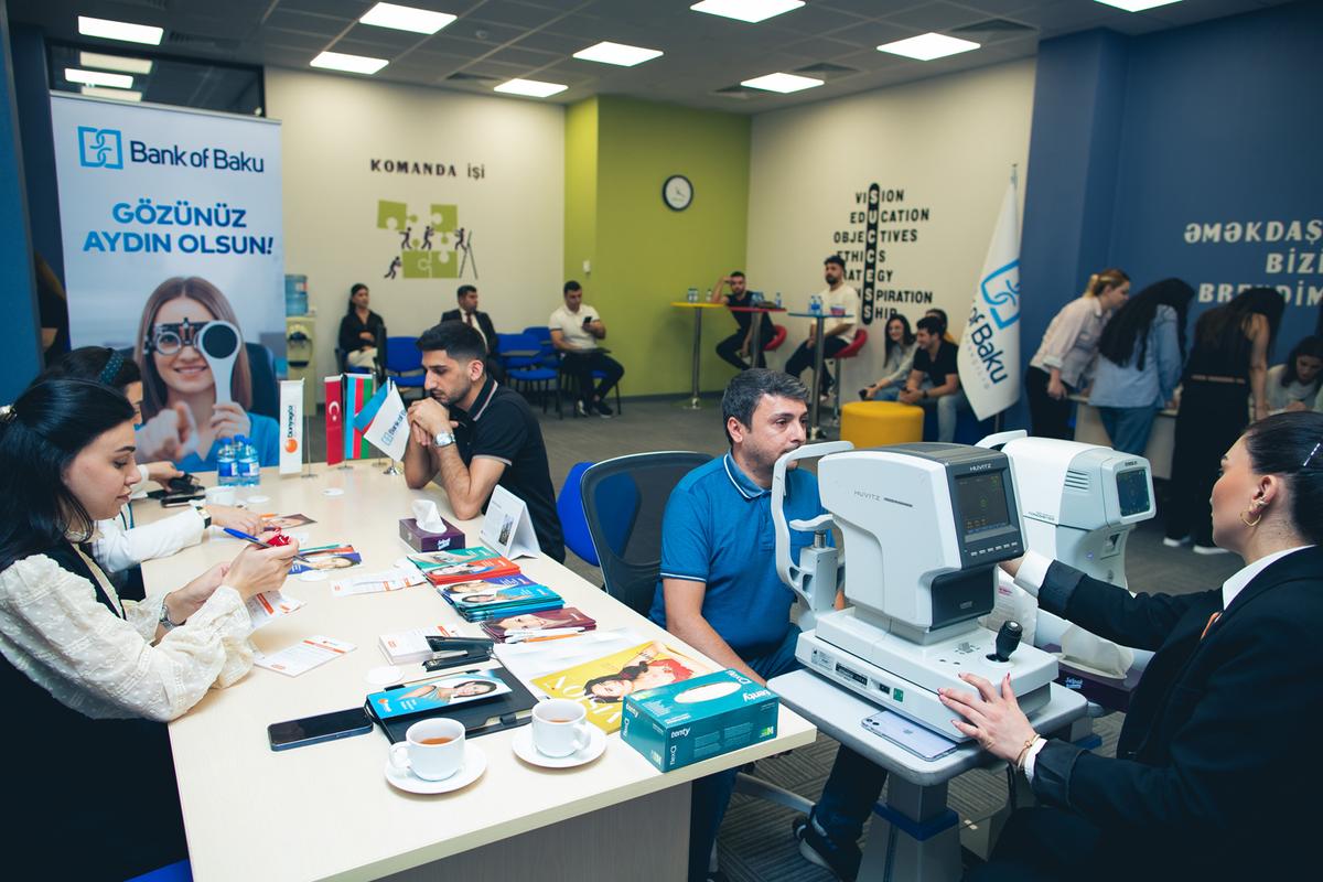 Bank of Baku sağlamlıq aksiyası keçirdi - FOTOLAR