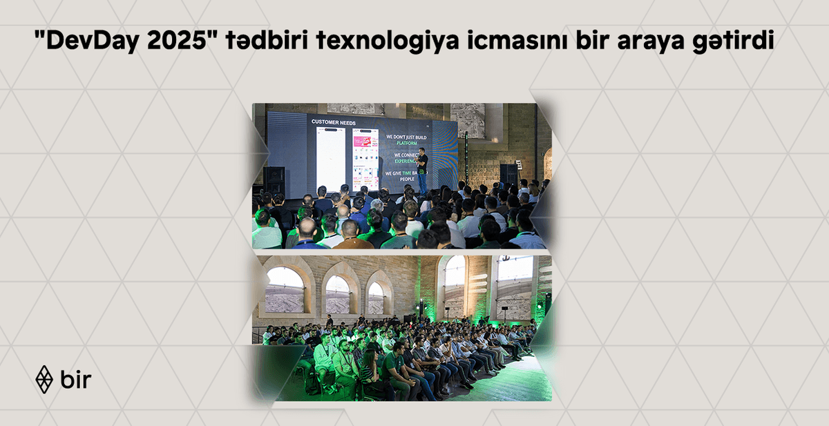 “DevDay 2025” tədbiri texnologiya icmasını bir araya gətirdi