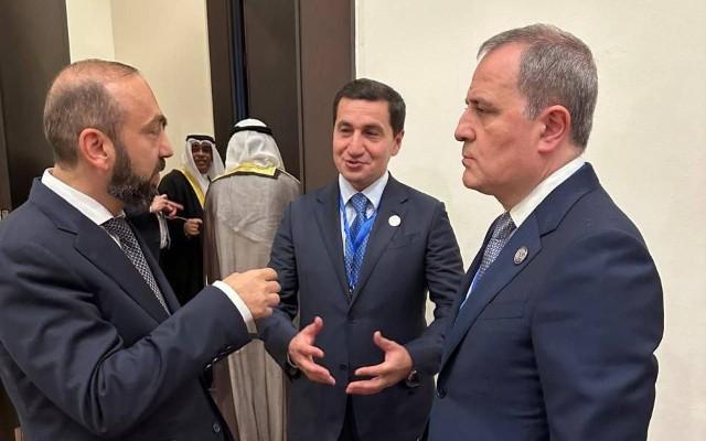Hacıyev, Bayramov və Mirzoyan bir arada - FOTO
