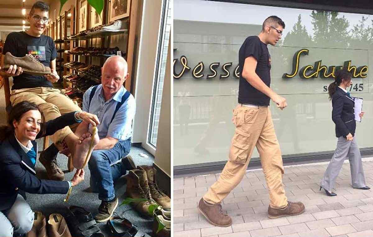 Dünyanın ən böyük ayaq ölçülü adamı Ceyson Rodriqezin qəmli hekayəsi - FOTO