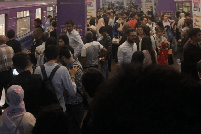 Bakı metrosunda dava: 4 nəfər saxlanıldı