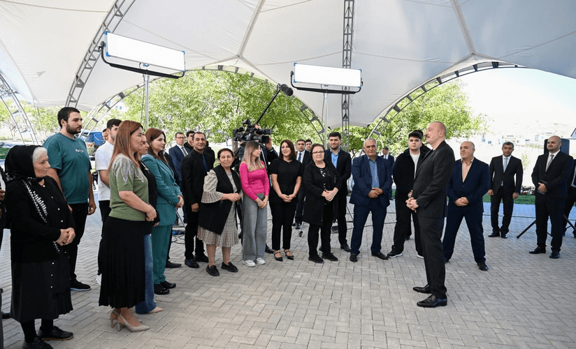 Prezident: Bugünkü reallıq, bugünkü gün ədalətin təntənəsidir