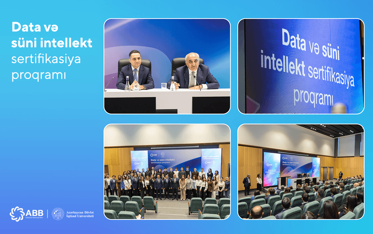 ABB UNEC-lə birgə “Data və süni intellekt sertifikasiya proqramı”nıtəqdim etdi