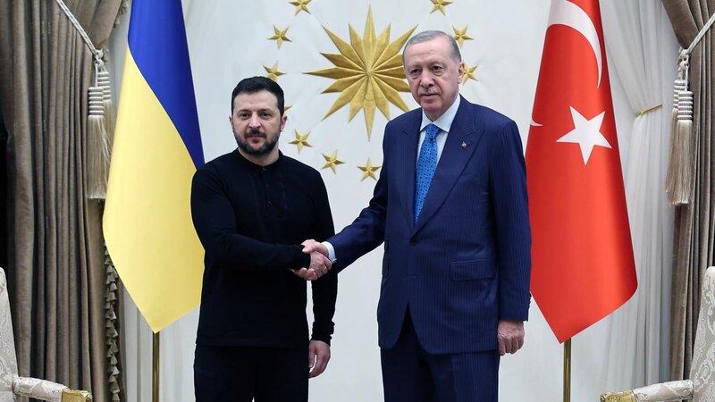 Ərdoğan-Zelenski görüşü başladı