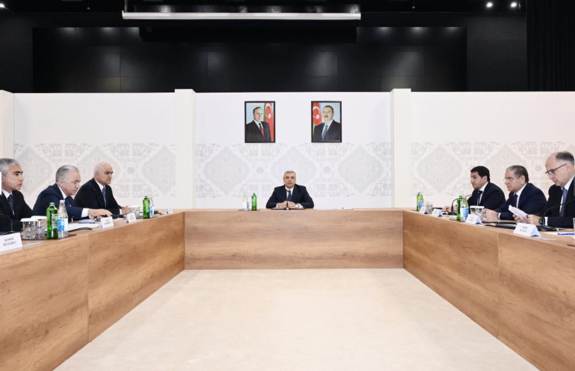 Əlaqələndirmə Qərargahının iclası keçirilib - FOTOLAR