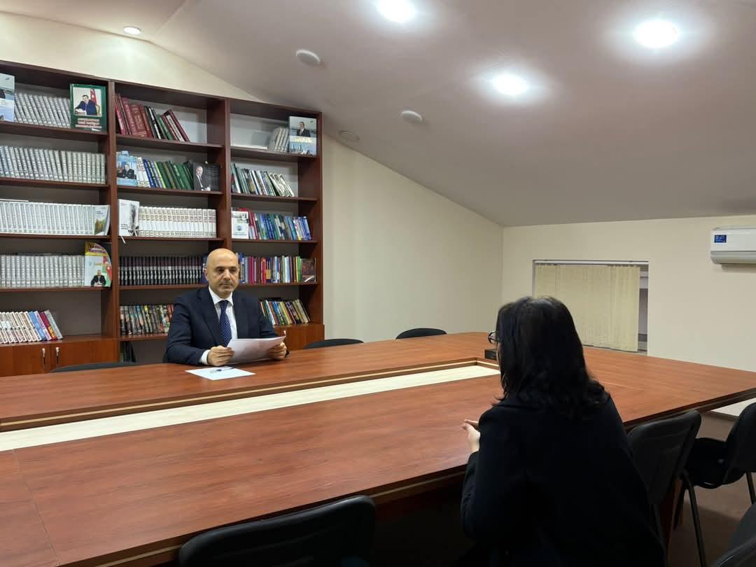 Deputat Göydəniz Qəhrəmanov növbəti vətəndaş qəbulunu keçirdi
