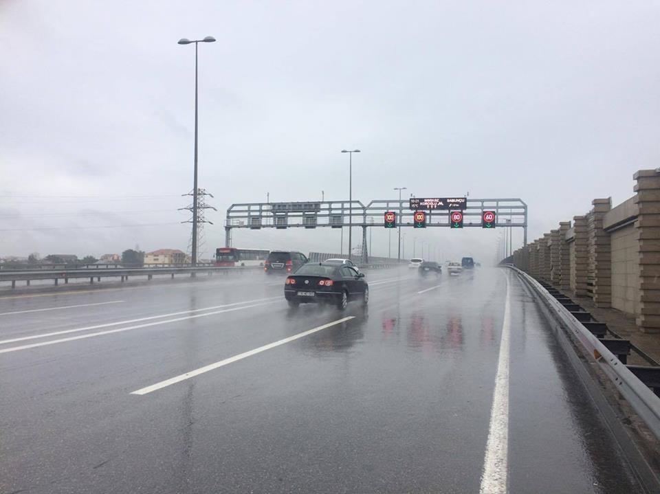 Bu yolda sürət həddi bərpa olundu