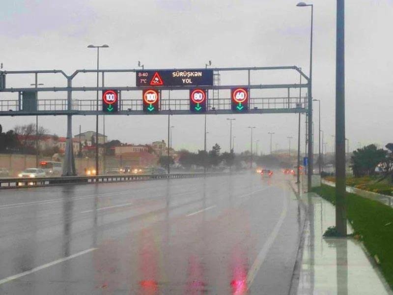 Hava şəraiti ilə bağlı sürücülərə müraciət...