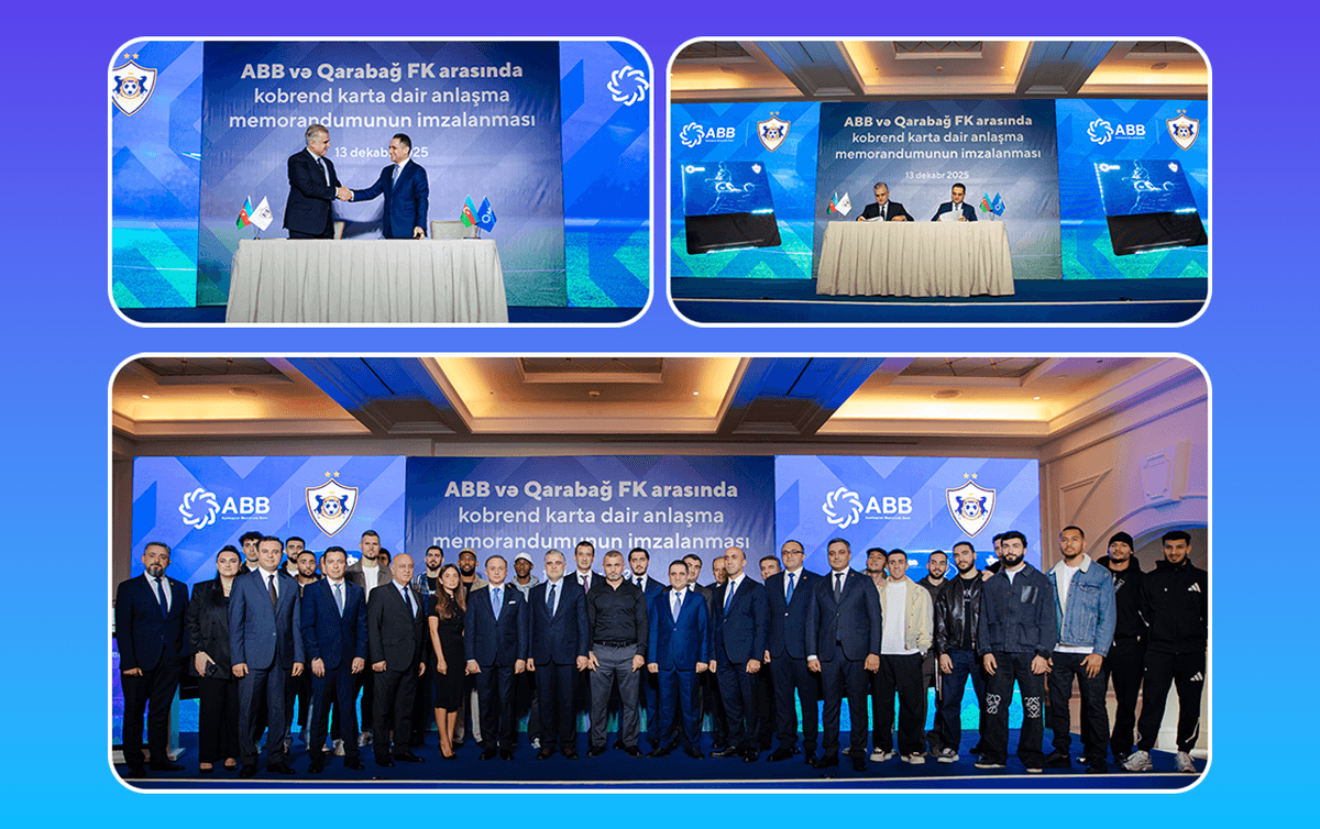 "ABB-Qarabağ" kobrend kartı buraxılır! "ABB-Qarabağ" kobrend kartı buraxılır!