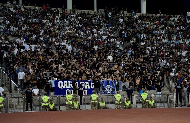"Qarabağ" azarkeşlərinə görə cərimələndi "Qarabağ" azarkeşlərinə görə cərimələndi