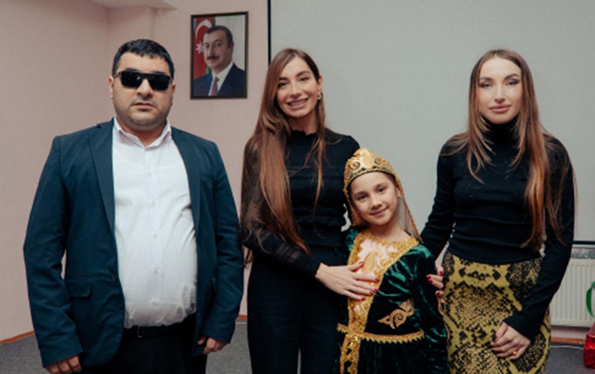 Arzu və Alena Əliyevalar sığınacaqda-Fotolar