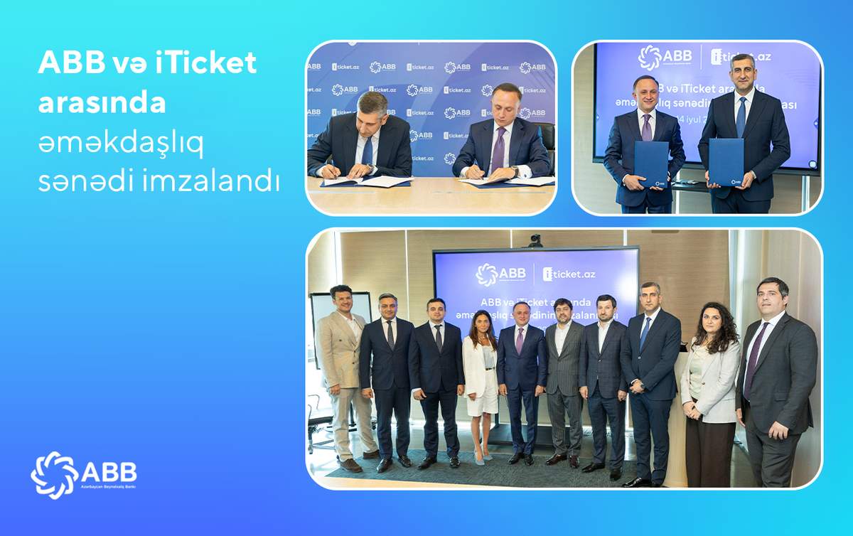 ABB və iTicket-dən həyat tərzi bankçılığına doğru mühüm addım ABB və iTicket-dən həyat tərzi bankçılığına doğru mühüm addım