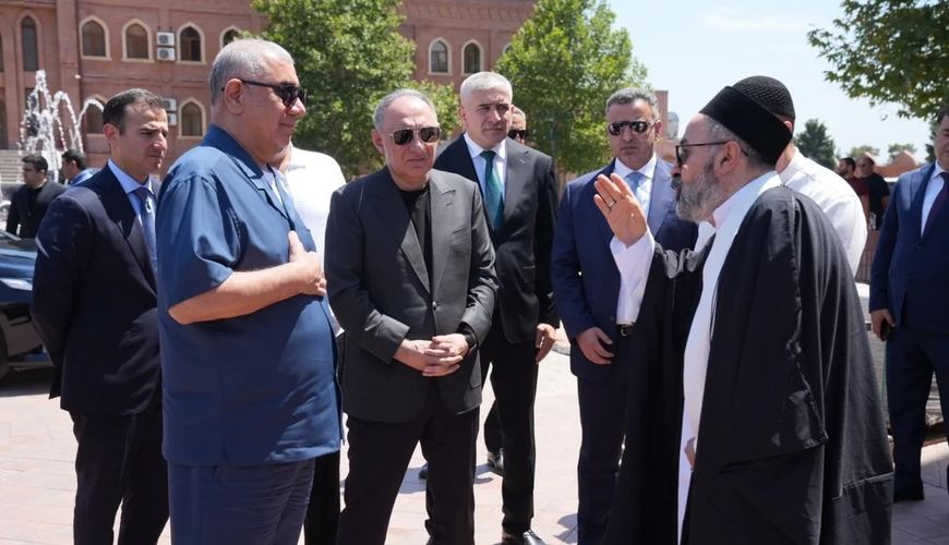 Özbəkistanın baş prokuroru Kəlbəcər və Gəncəyə səfər edib Özbəkistanın baş prokuroru Kəlbəcər və Gəncəyə səfər edib