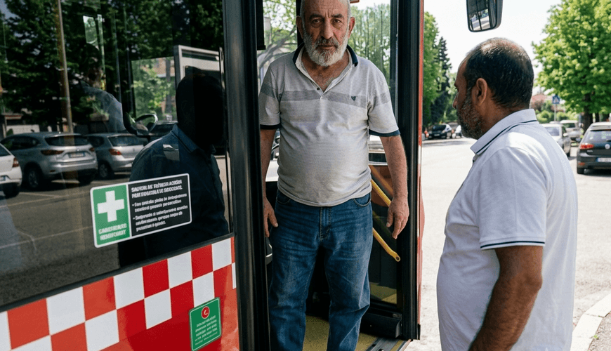 Sumqayıtda avtobus sürücüsü ilə sərnişin arasında mübahisə Sumqayıtda avtobus sürücüsü ilə sərnişin arasında mübahisə