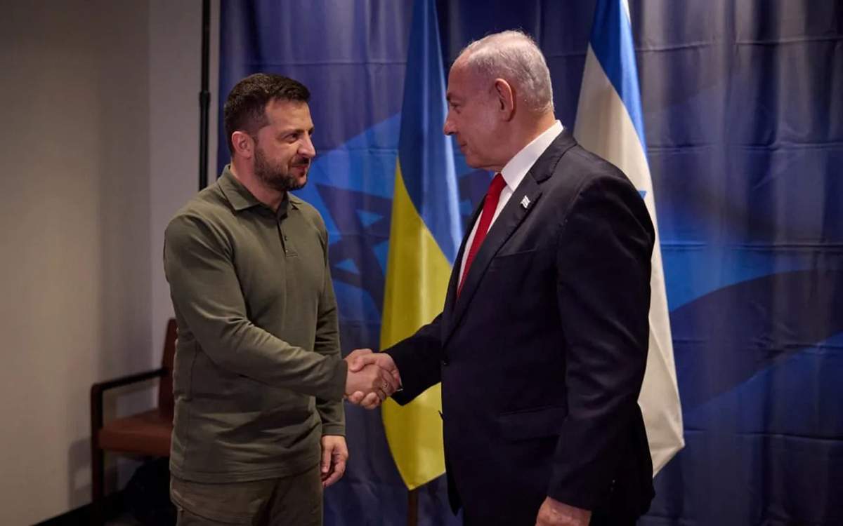 Netanyahu Zelenski ilə görüşmək istəməyib Netanyahu Zelenski ilə görüşmək istəməyib