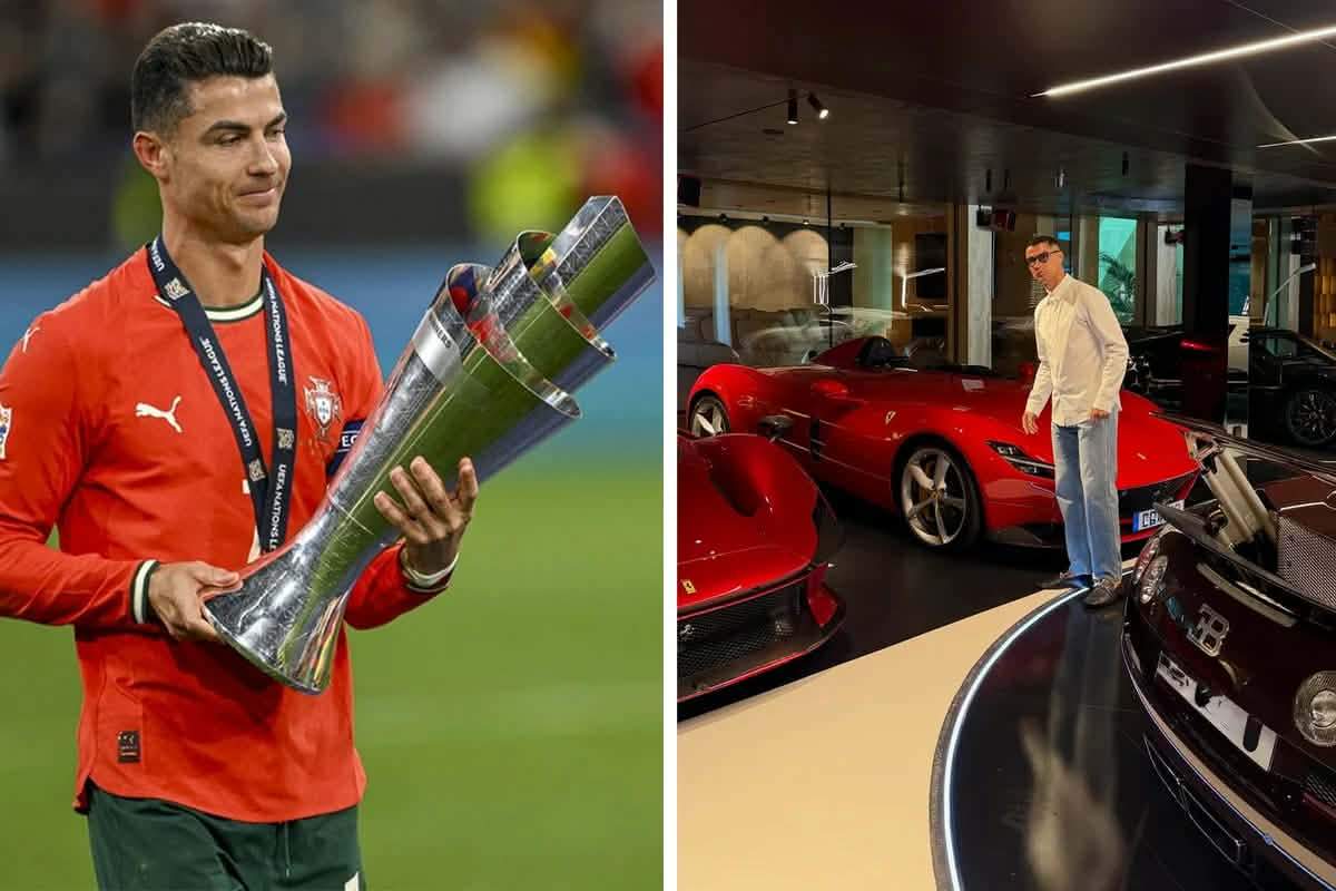 Ronaldonun gizli qarajı üzə çıxdı – Bahalı “oyuncaqlar” Ronaldonun gizli qarajı üzə çıxdı – Bahalı “oyuncaqlar”