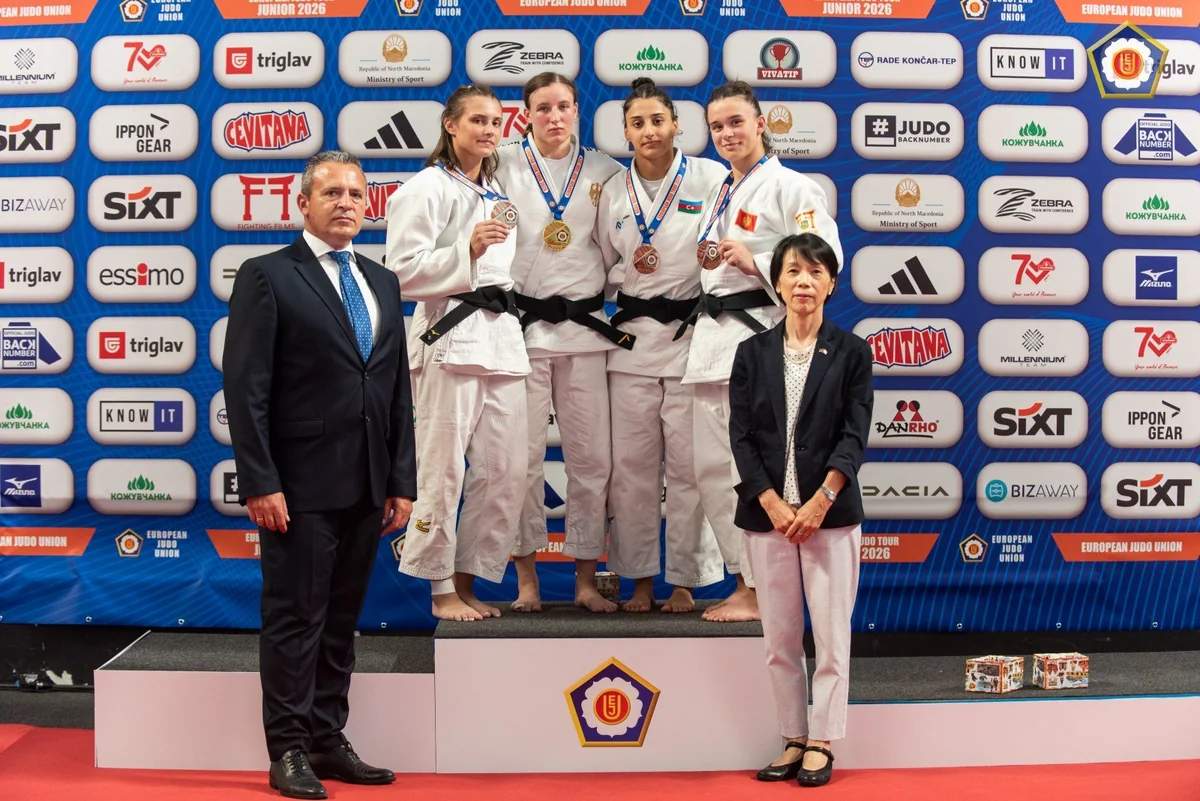 Cüdoçumuz Avropa Kubokunda bürünc medal QAZANDI Cüdoçumuz Avropa Kubokunda bürünc medal QAZANDI