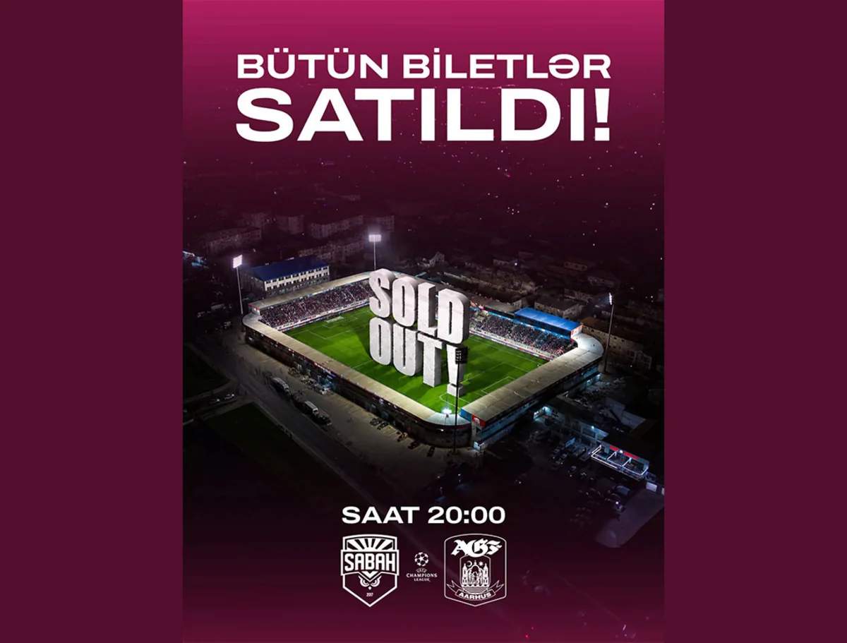 "Sabah" – "Orhus" oyununun bütün biletləri satıldı "Sabah" – "Orhus" oyununun bütün biletləri satıldı
