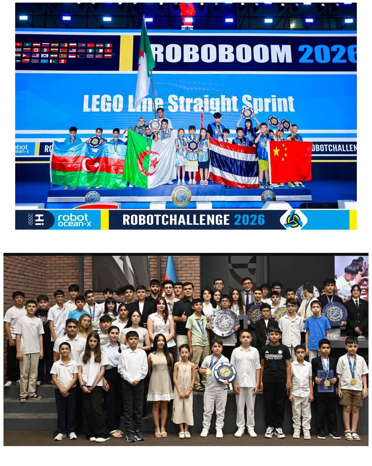 Azərbaycanın gənc robototexnikləri Çində qızıl medal qazandı - FOTO Azərbaycanın gənc robototexnikləri Çində qızıl medal qazandı - FOTO